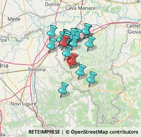 Mappa Via Garibaldi, 27052 Godiasco Salice Terme PV, Italia (10.1715)