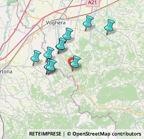 Mappa Via Garibaldi, 27052 Godiasco Salice Terme PV, Italia (5.94091)