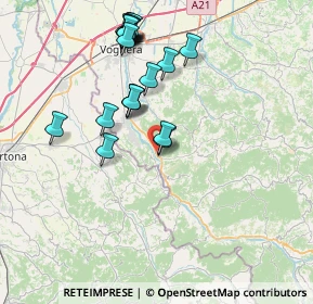 Mappa Via Garibaldi, 27052 Godiasco Salice Terme PV, Italia (7.7245)