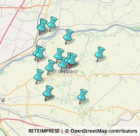 Mappa Via Goito, 44034 Copparo FE, Italia (6.44813)