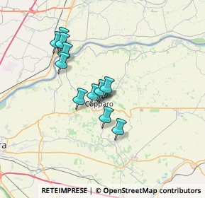 Mappa Via Goito, 44034 Copparo FE, Italia (5.4525)