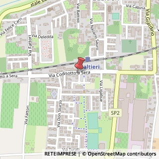Mappa Via Paolo Borsellino, 9, 42044 Gualtieri, Reggio nell'Emilia (Emilia Romagna)