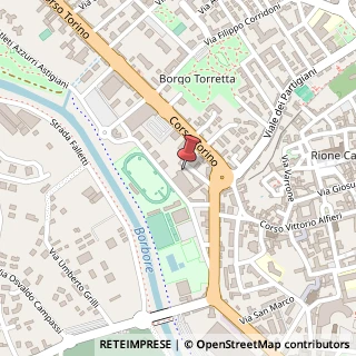 Mappa Via Arrigo Boito, 7, 14100 Asti, Asti (Piemonte)