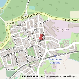 Mappa Via Giuseppe Verdi, 18, 42041 Brescello, Reggio nell'Emilia (Emilia Romagna)