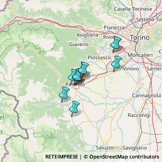 Mappa Via Roberto Incerti, 10064 Pinerolo TO, Italia (8.75)