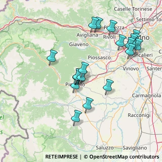 Mappa Via Roberto Incerti, 10064 Pinerolo TO, Italia (15.621)