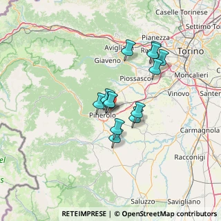 Mappa Via Roberto Incerti, 10064 Pinerolo TO, Italia (10.66923)