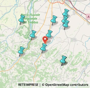 Mappa Vigolzone, 29020 Vigolzone PC, Italia (7.66455)