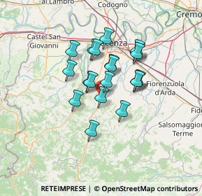 Mappa Vigolzone, 29020 Vigolzone PC, Italia (10.134)