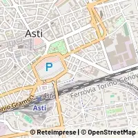 Mapa Asti