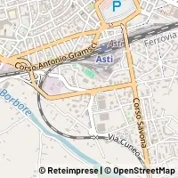 Mapa Asti
