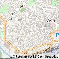 Karte Asti