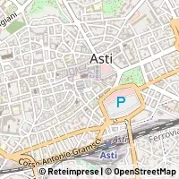 Hartă Asti