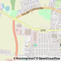 Map Mirandola
