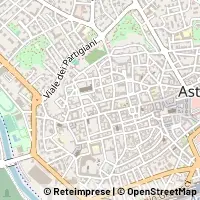Mapa Asti