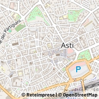Kaart Asti