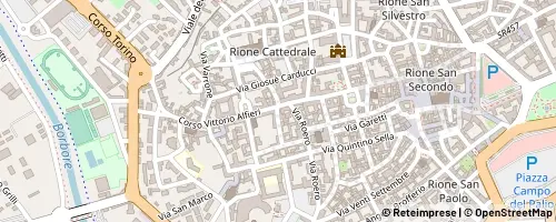Mappa Asti