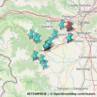 Mappa Via R. Incerti, 10064 Pinerolo TO, Italia (10.6905)