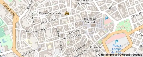 Mappa Asti
