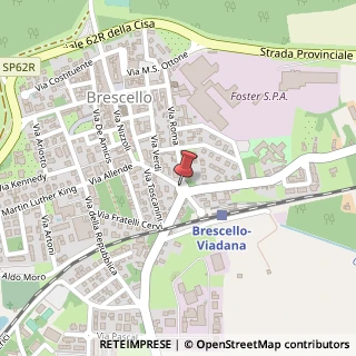 Mappa Via G. di Vittorio, 8, 42041 Brescello, Reggio nell'Emilia (Emilia Romagna)