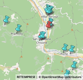 Mappa Via Scuole, 10065 San Germano Chisone TO, Italia (2.543)