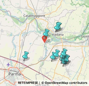 Mappa Strada di Chiozzola Coenzo, 43058 Sorbolo PR, Italia (7.85333)