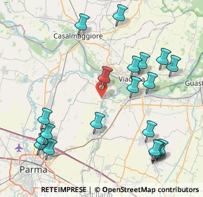 Mappa Strada di Chiozzola Coenzo, 43058 Sorbolo PR, Italia (9.7015)