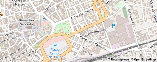 Mappa Asti