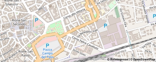 Mappa Asti