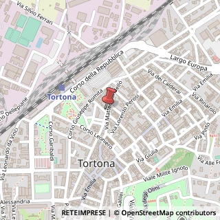 Mappa Piazza delle Erbe, 11, 15057 Tortona, Alessandria (Piemonte)