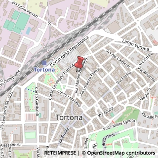 Mappa Via Matteo Bandello, 16, 15057 Tortona, Alessandria (Piemonte)