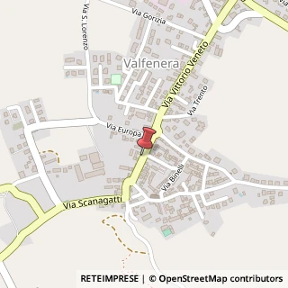 Mappa Via amedeo d'aosta 64, 14017 Valfenera, Asti (Piemonte)