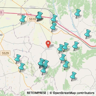 Mappa Via Amedeo D'Aosta, 14017 Asti AT, Italia (4.9715)