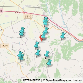 Mappa Via Amedeo D'Aosta, 14017 Asti AT, Italia (3.73846)