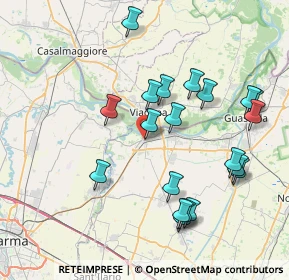 Mappa Via Salvador Allende, 42041 Brescello RE, Italia (8.0905)