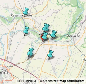 Mappa Via Salvador Allende, 42041 Brescello RE, Italia (4.79867)