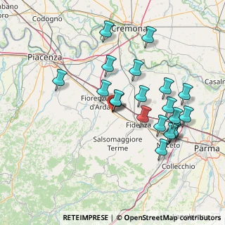 Mappa Via Fratelli Cervi, 29010 Alseno PC, Italia (14.9015)