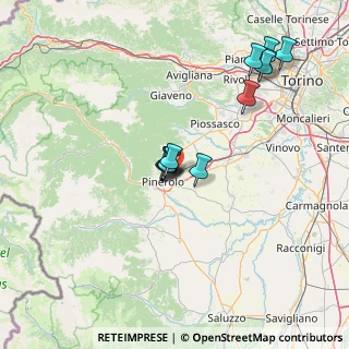 Mappa Via Carlo Borra, 10064 Pinerolo TO, Italia (13.8375)