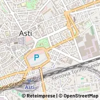 Mapa Asti