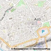 Mapa Asti
