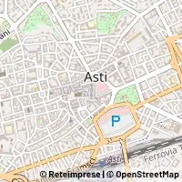 Mapa Asti