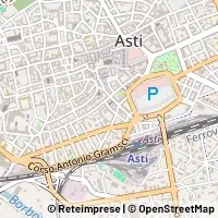 Karte Asti
