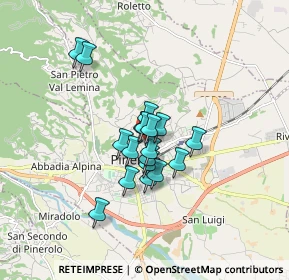 Mappa Via Bruno Buozzi, 10064 Pinerolo TO, Italia (1.14944)