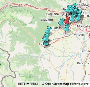 Mappa Via Bruno Buozzi, 10064 Pinerolo TO, Italia (19.603)