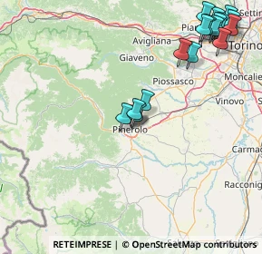 Mappa Via Bruno Buozzi, 10064 Pinerolo TO, Italia (20.92)