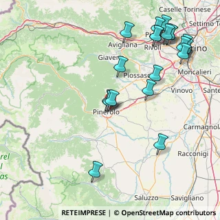 Mappa Via Martiri del, 10064 Pinerolo TO, Italia (19.8955)
