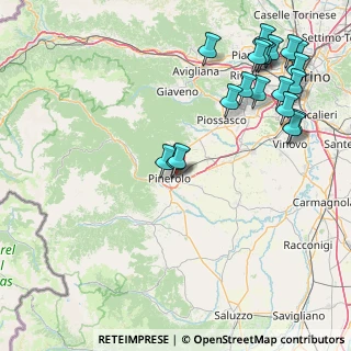 Mappa Via Martiri del, 10064 Pinerolo TO, Italia (21.0475)