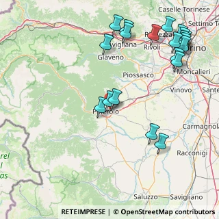 Mappa Via Martiri del, 10064 Pinerolo TO, Italia (21.329)