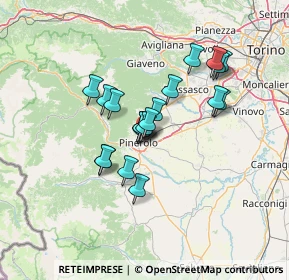 Mappa Via XXV Aprile, 10064 Pinerolo TO, Italia (10.494)