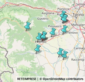 Mappa Via XXV Aprile, 10064 Pinerolo TO, Italia (13.04385)